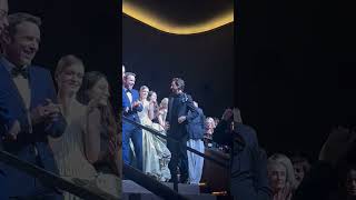 Adrien Brody Overcome with Emotion During ‘The Brutalist’ Standing Ovation [upl. by Etyak]