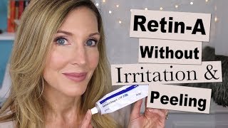 How To Start Using Retin A  My Skincare Routine for AntiAging [upl. by Ahtikal]