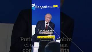 Punto clave para la paz entre Rusia y Ucrania según Putinputin presidenteruso presidente armas [upl. by Acinej716]