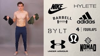 HUGE TRY ON WORKOUT HAUL  Mens Gym Pants and Shorts  Nike Adidas Under Armour  MORE [upl. by Attekal]