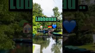 Welcome to the picturesque town of Lübbenau  Spreewald Germany shorts 🇩🇪🏡🛶🚣‍♀️💙 [upl. by Eugenle]