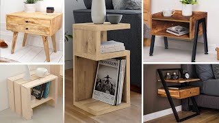 Metal And Wooden Bedside Table  Small Nightstand Ideas in 2022 [upl. by Jannery711]