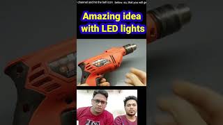 Life hack with LED light reaction gadget respect lifehacks youtubeshorts shorts [upl. by Alhak]