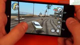 GTA San Andreas  Samsung Galaxy Note 3 OPPO N1 Sony Xperia ZL Yotaphone Nexus 5 [upl. by Ariayek]