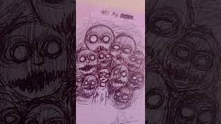 Scary drawing drawingshort [upl. by Heady960]