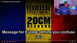 Romanian Rap Song Reaction  Message For Europe  Parasites [upl. by Silvio]