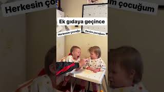 Ek Gıdaya Meraklı Bebekler vs Yemek Seçen Benim Çocuğum [upl. by Darooge]