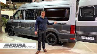 ERIBA Car 600 VW Crafter Camper Van  CMT  The Holiday Exhibition Stuttgart 2024 [upl. by Aznofla]