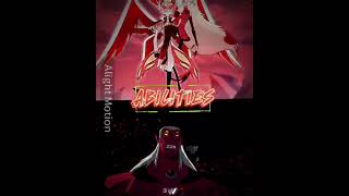 Lucifer Vs Trigon edit 1v1 hazbinhotel teentitans [upl. by Aronael]