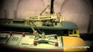 oorailcom  Pantograph comparison  APT Class 86 and Class 87 in OO Gauge [upl. by Ifen559]