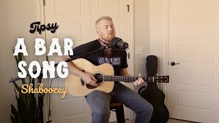 A Bar Song Tipsy  Shaboozey Acoustic Cover [upl. by Alleris]