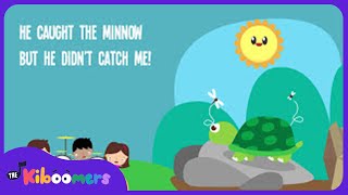 There Was a Little Turtle Song Lyric Video  The Kiboomers Preschool Songs amp Nursery Rhymes [upl. by Fayre]