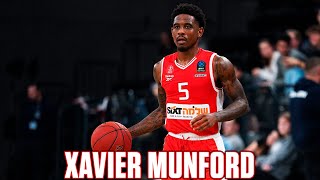 XAVIER MUNFORD  Basketball Highlights in Hapoel Tel Aviv 202324 [upl. by Adnalu735]