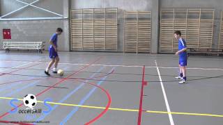 Football Skills  The Wingrove Cruyff 2 [upl. by Dopp268]