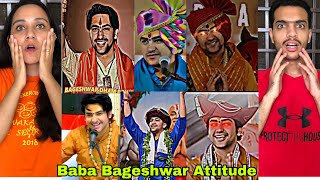 Baba Bageshwar Sarkar Full Attitude Videos  Baba Bageshwar Attitude  Pakistani Reaction [upl. by Ssecnirp688]