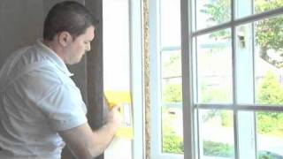 Fitting Sempatap Thermal Solid Wall Insulation around window reveals [upl. by Hoes]