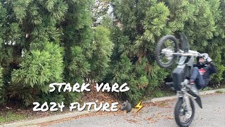 STARK VARG FUTURE 2024 TEST RIDE [upl. by Randa]