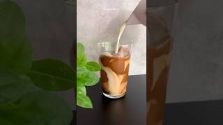 Instant butterscotch latte coffee coldcoffee instantcoffee shorts [upl. by Enimzaj]