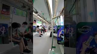 Nanjing metro Line S8 Airport Line Kindly subscribe 🙏 more Street walk videos loading [upl. by Nylorac]