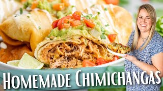 Homemade Chimichangas [upl. by Ttehc]