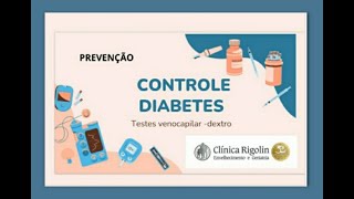 CONTROLE amp TESTES no DIABETES [upl. by Naivatco]