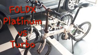 FOLDX Platinum vs Turbo Seli Tangguh bermaterial Alloy 7005 [upl. by Martinic]