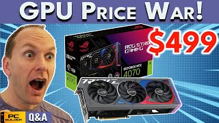 🚨 NVIDIA Launches GPU Price War 🚨 Best 1440p GPU 🚨 February 2024 QampA [upl. by Krenn]