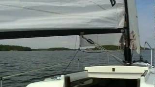 Sailing Hurley 18 in Sweden [upl. by Tillio]