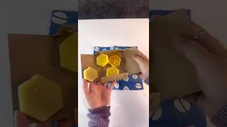 Another level of kertas 😳 paper wax beeswax wrap experiment [upl. by Tiemroth560]