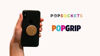 PopSockets Swappable PopGrip  How to use it [upl. by Onaled322]