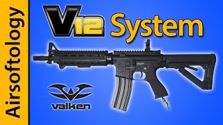 Valken V12 HPA System Review  GampG GC16 MOD0 Version  Airsoftology [upl. by Yelyab789]