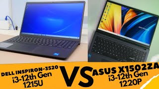 Asus vivobook 15 i312th Gen VS Dell Inspiron 15 3520 i312th Gen laptop  whos best [upl. by Alabaster]