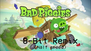 Bad Piggies  8 Bit Remix Half speed [upl. by Elvah]