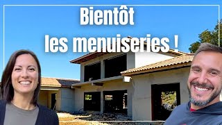 Seuils et appuis posés à la Grande Maison BIENTÔT LES MENUISERIES 🤩 [upl. by Sedicla]