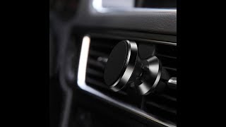 How to Install Your SafeSleeve Magnetic Car Mounts  Air Vent and Adhesive Dash Mount Styles [upl. by Elman456]