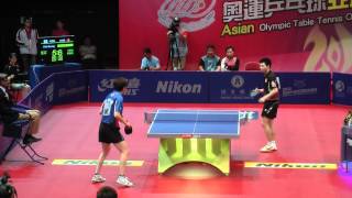 Ryu Seung Min vs Leung Chu Yan 2012 Asian Olympic Qualifiers 66 [upl. by Maxwell451]