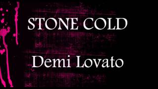 Stone Cold  Demi Lovato  Lower Key Karaoke 4 [upl. by Bevis55]