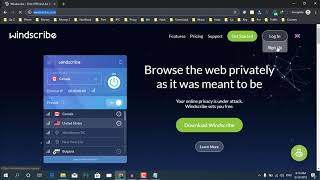 الحصول علي حساب مدفوع في Windscribe VPN اقوي VPN في العالم [upl. by Annim]