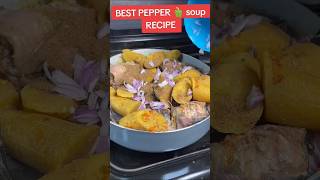 BEST PEPPER soup RECIPEDont cook cat fish until you have watched this food motivation [upl. by Sybil]