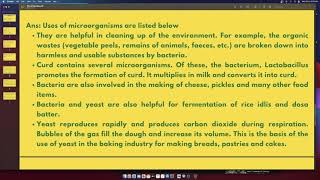 Class 8 Science Notes Unit 2 Microbes Friend and foe 8th Standard Teach Karnataka ​ [upl. by Burhans]