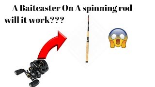 Does A bait caster Work on A Spinning Rod updated Check Channel and comments [upl. by Kimberley]