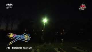 Wolff Vuurwerk 740 Romeinse Kaars 20 [upl. by Kaycee]