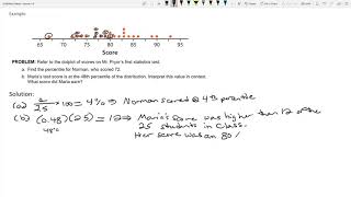 Probability amp Statistics Lesson 19 Measures of Location [upl. by Aicatsan]