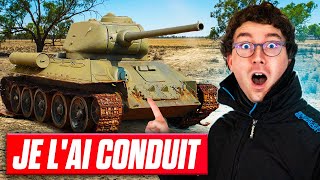 On vous montre l’intérieur d’un TANK de la 2e GUERRE MONDIALE et on en CONDUIT UN [upl. by Azalea]