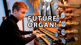 This organ is from the future Olivier Latry played it [upl. by Duhl]