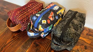 Christmas in July SewingVideo 3  Boxy Bag Tutorial [upl. by Issie]