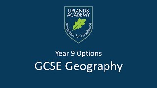 Geography GCSE Options 2024 [upl. by Rehttam]