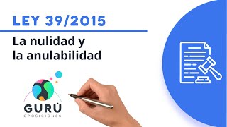 Ley 392015 nulidad y anulabilidad [upl. by Mercorr126]