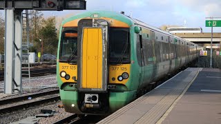 Trains at Gatwick Airport  16224 [upl. by Nitreb688]