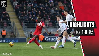 Highlights Leyton Orient 10 Bolton Wanderers [upl. by Erikson]